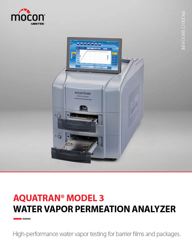 Analizzatore di permeazione del vapore acqueo AQUATRAN 3