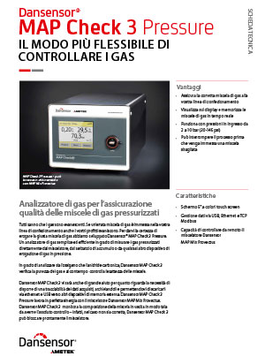 MAP Check 3 Pressure